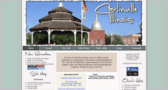 Desktop Screenshot of cityofcarlinville.com